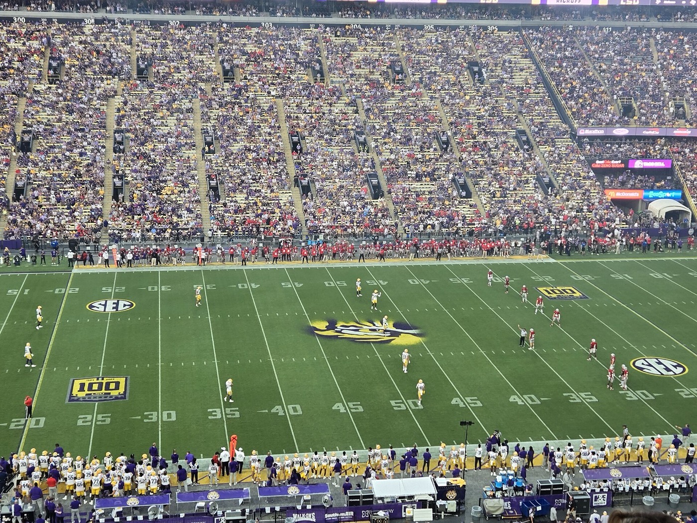 LSU Tigers at Tiger Stadium