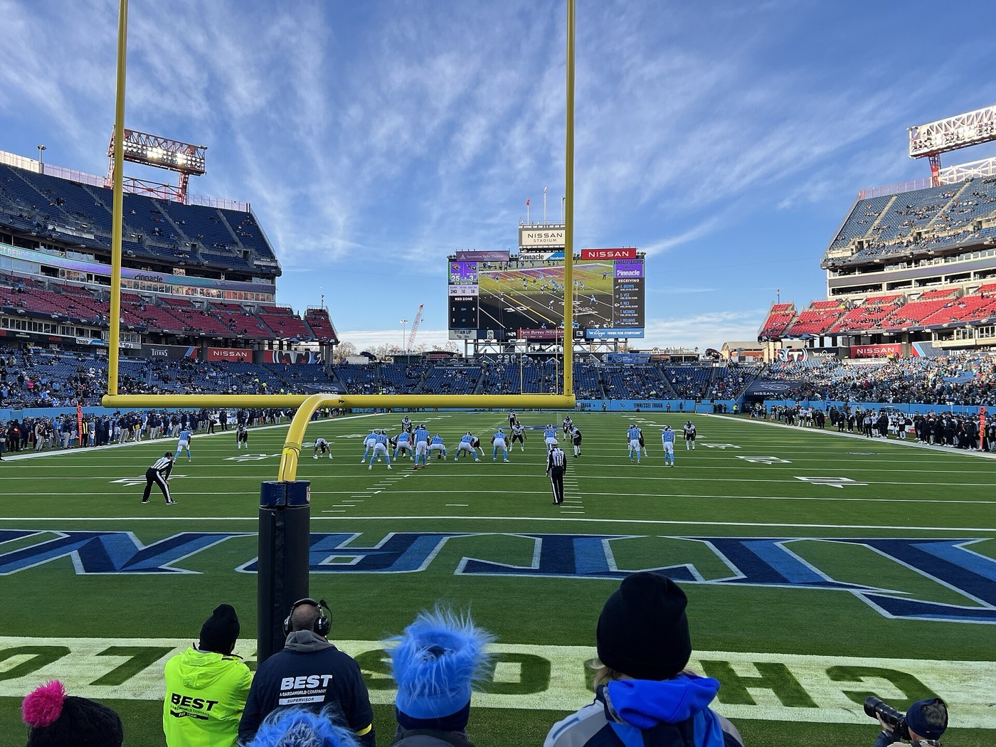 Tennessee Titans game at Nissan Stadium, Nashville, 2025